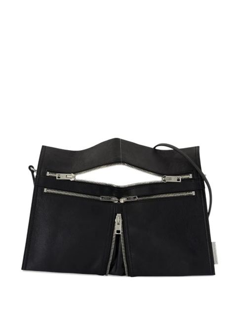 Alexander Wang medium Geo leather zip-detail tote bag - Black - zdjęcie produktu nr 1