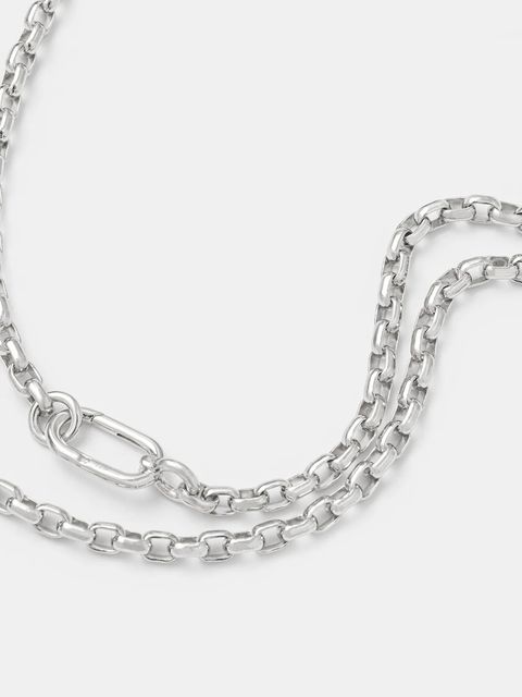 Tom Wood naszyjnik srebrny Lee Chain Thick - zdjęcie produktu nr 2