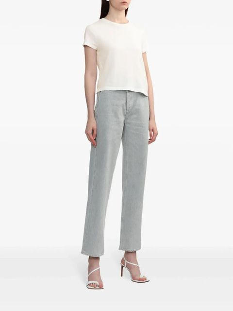 AGOLDE adine shrunken tee - Neutrals - zdjęcie produktu nr 2