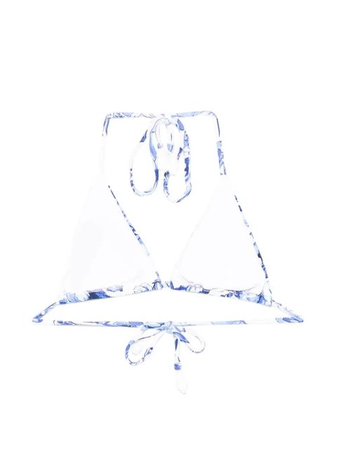 FARM Rio floral-print bikini top - White - zdjęcie produktu nr 2