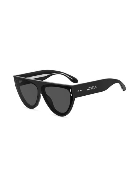 Isabel Marant Eyewear oversize-frame sunglasses - Black