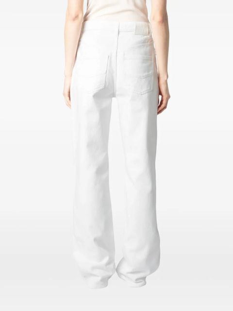 Zadig&Voltaire straight-leg jeans - White