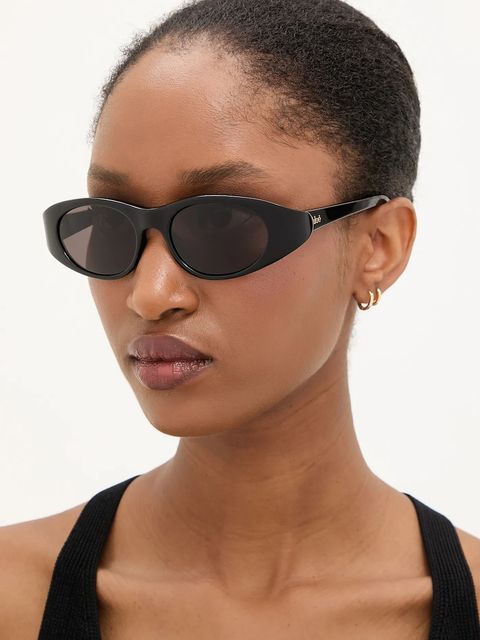 Chloé okulary przeciwsłoneczne damskie kolor czarny CH0279S - zdjęcie produktu nr 1