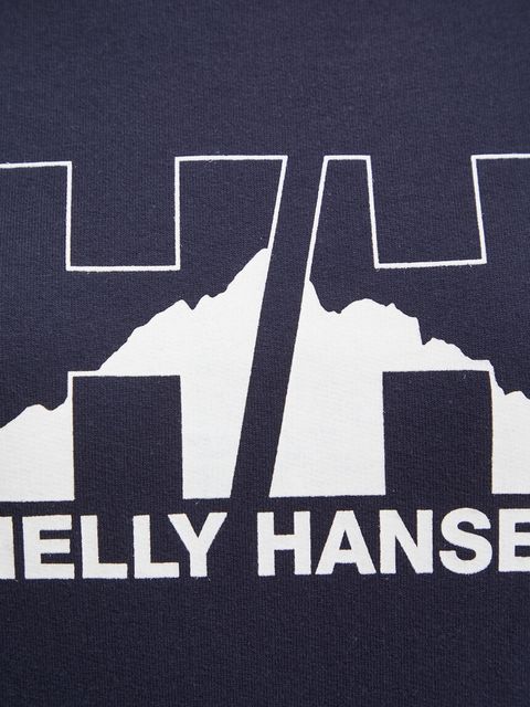 Helly Hansen bluza NORD GRAPHIC damska kolor granatowy z kapturem 62981