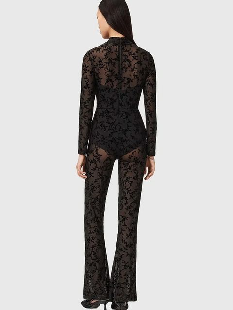 AllSaints kombinezon kolor czarny W052TD - zdjęcie produktu nr 2