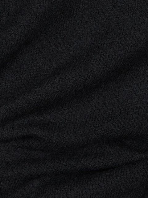 MC2 Saint Barth v-neck sleeveless top - Black - zdjęcie produktu nr 2