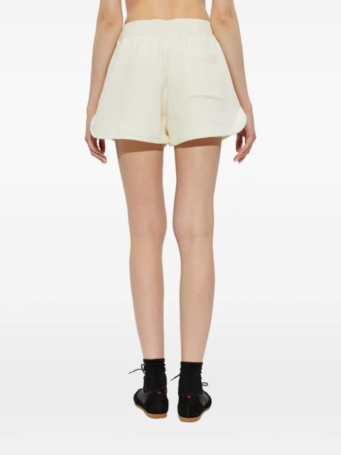 Jil Sander drawstring embroidered shorts - Neutrals