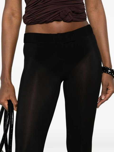 Magda Butrym velvet leggings - Black - zdjęcie produktu nr 2