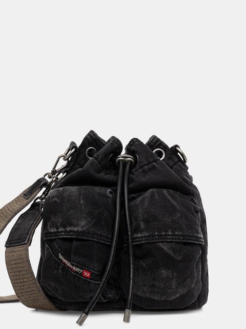 Diesel torebka MULTI-PKTS MULTI-PKTS BUCKET kolor czarny X10375.P4485 - zdjęcie produktu nr 1