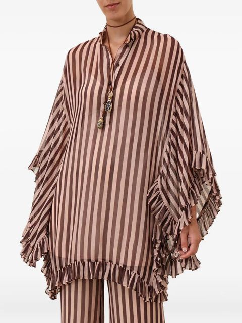 ZIMMERMANN Balance tunic top - Brown - zdjęcie produktu nr 2