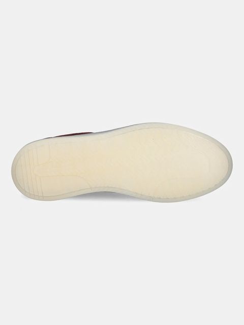 Tory Burch sneakersy zamszowe Phoenix Sneaker damskie kolor bordowy 166688.600