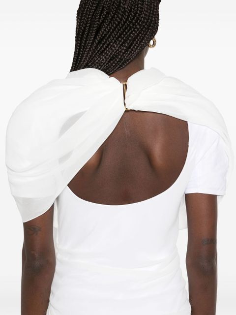 Jacquemus La Robe Castagna mini dress - White