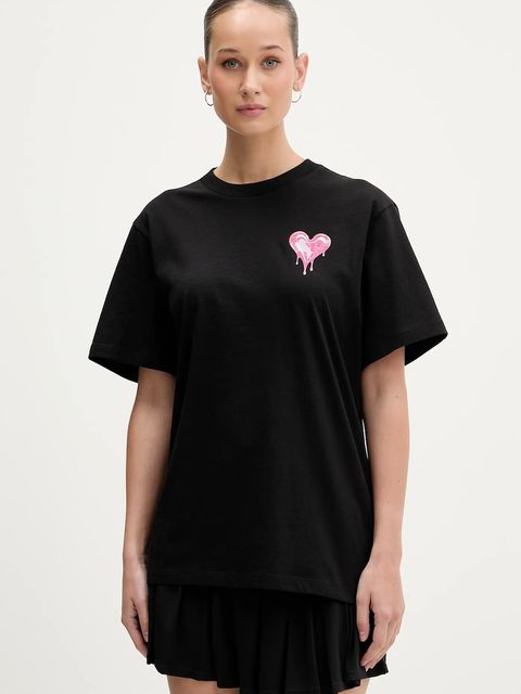 Hugo Blue t-shirt bawełniany Vintage_Tee_B_9 - zdjęcie produktu nr 1