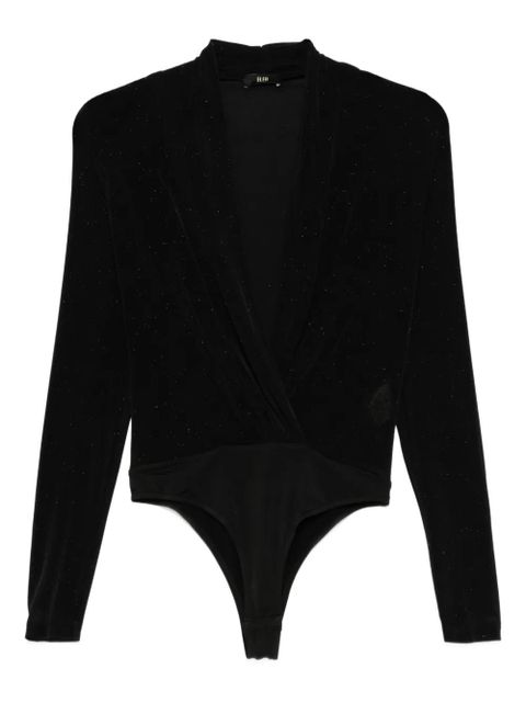 Eleh wrap-effect bodysuit - Black - zdjęcie produktu nr 1