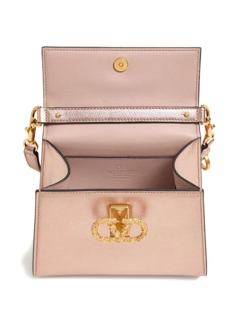 Valentino Garavani mini Vsling leather tote bag - Pink