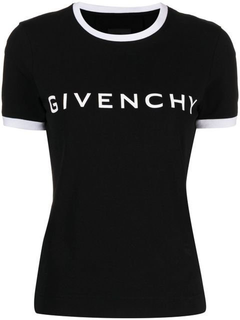 Givenchy logo-print cotton T-Shirt - Black - zdjęcie produktu nr 1