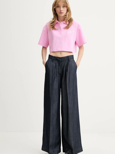 MSGM polo bawełniane - zdjęcie produktu nr 2