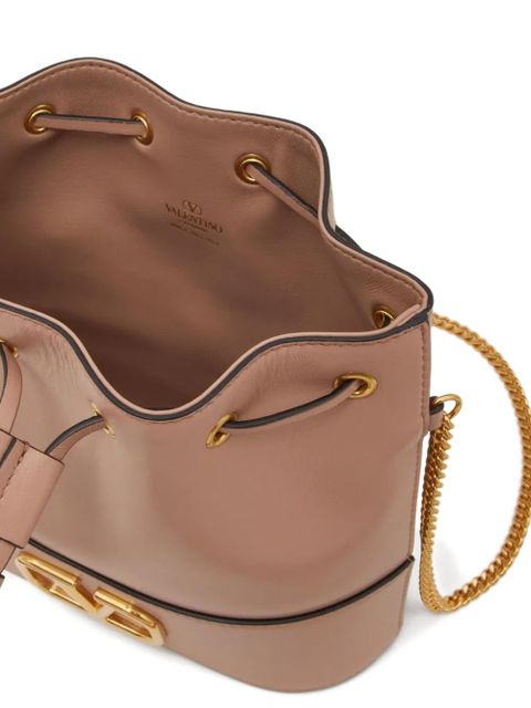 Valentino Garavani VLogo Signature bucket bag - Pink