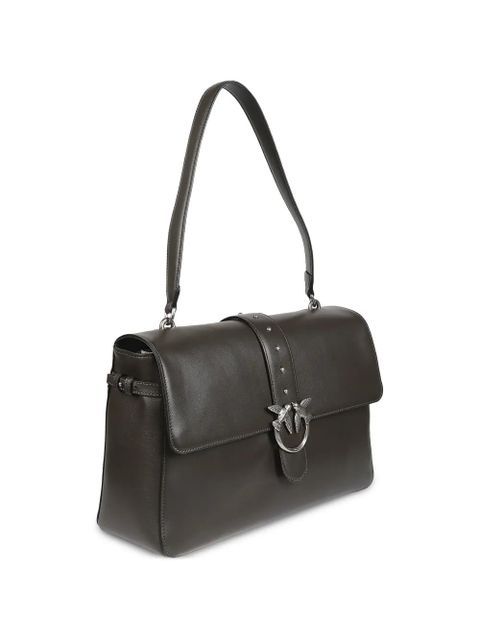 PINKO studded leather shoulder bag - Green