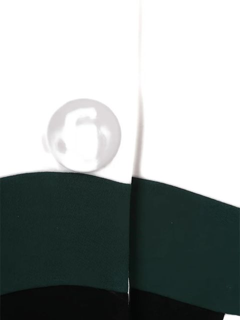 Prada face-intarsia single-breasted coat - Neutrals - zdjęcie produktu nr 2