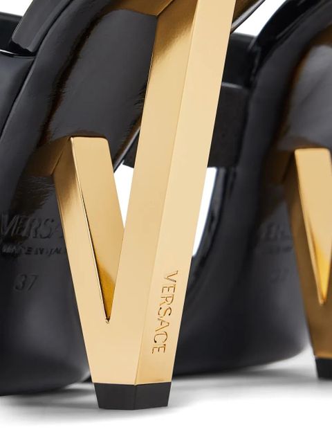 Versace V2025 sandals - Black