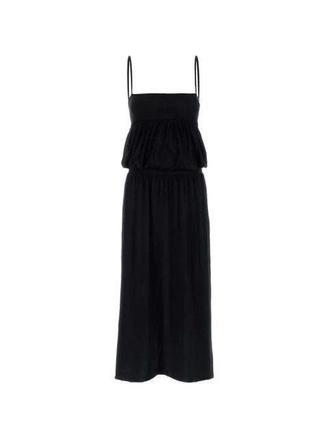Gimaguas Selina shirred maxi dress - Black - zdjęcie produktu nr 1