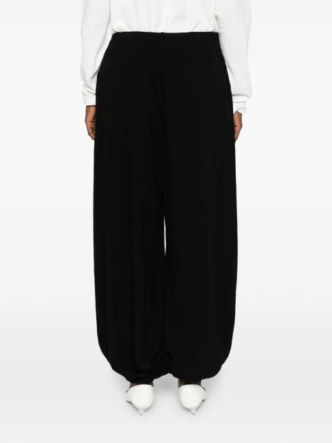 The Row Fiamma elasticated trousers - Black