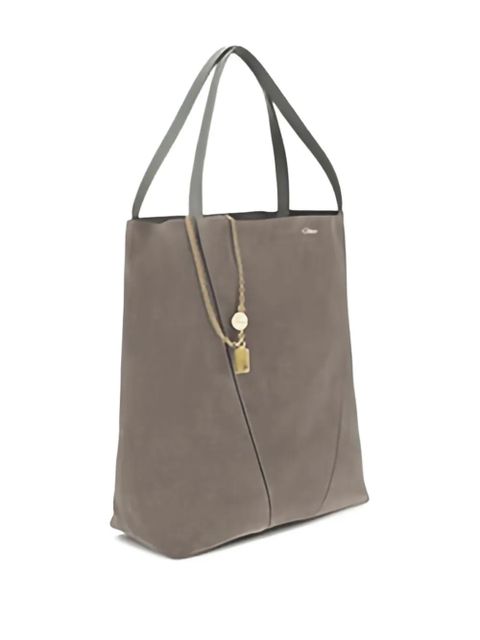 Chloé large Spin tote bag - Grey - zdjęcie produktu nr 2