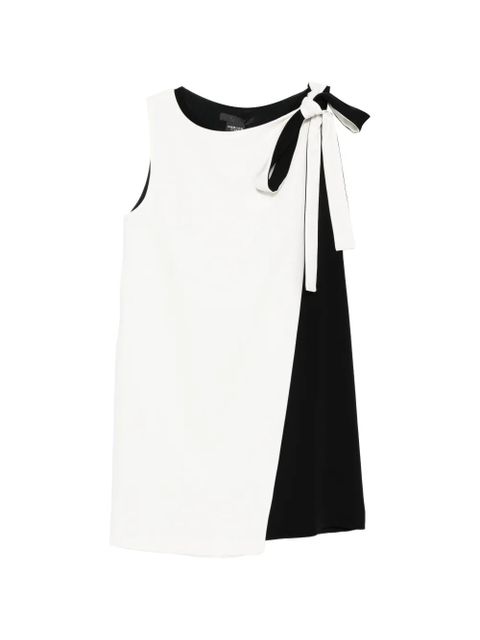 Max Mara Ampezzo bow colourblock mini dress - White - zdjęcie produktu nr 1