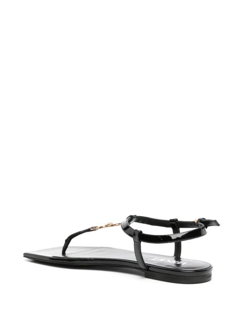 Versace Medusa '95 leather sandals - Black