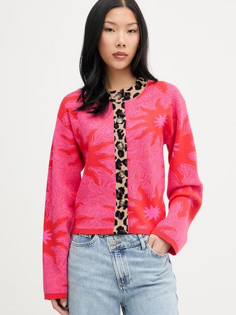 Never Fully Dressed kardigan damski z wiskozą - zdjęcie produktu nr 1