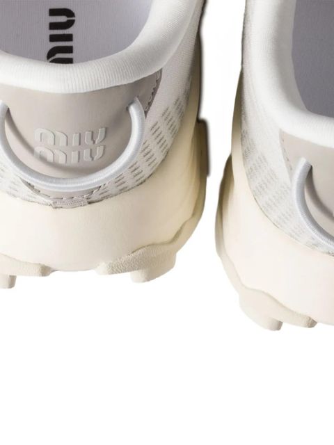 Miu Miu technical-mesh sneakers - Grey - zdjęcie produktu nr 2