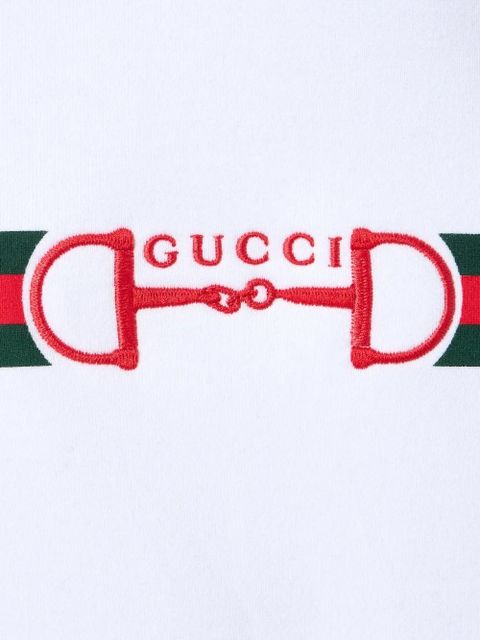 Gucci Web-print hoodie - White - zdjęcie produktu nr 2
