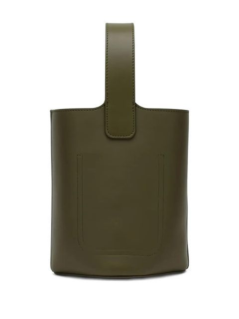 LOEWE Pebble bucket bag - Green