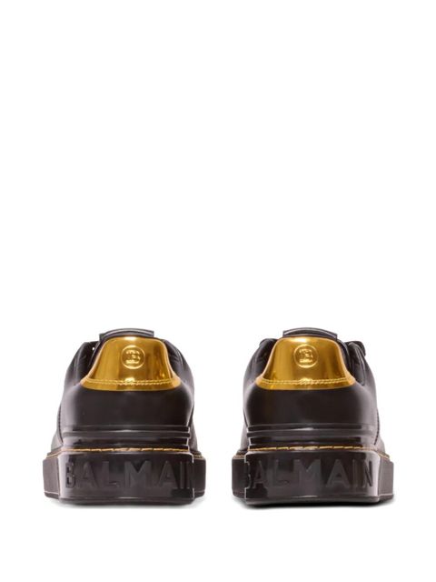Balmain B-Court leather sneakers - Black