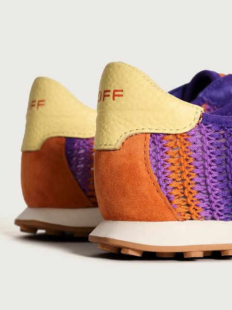 Hoff sneakersy BRIDGE WOVEN LILAC