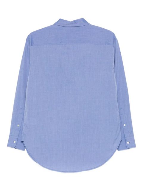 Lauren Ralph Lauren embroidered button-front shirt - Blue - zdjęcie produktu nr 2