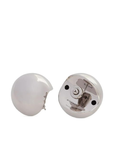Givenchy curved earrings - Silver
