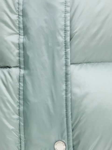 Patrizia Pepe kurtka puchowa damska kolor turkusowy 2O0050.A9M0
