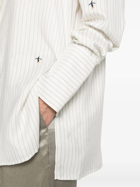 LOEWE x Suna Fujita pinstripe shirt - White