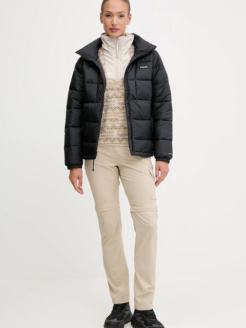 Columbia bluza outdoorowa Sequoia Grove damska kolor beżowy wzorzysta 2136204