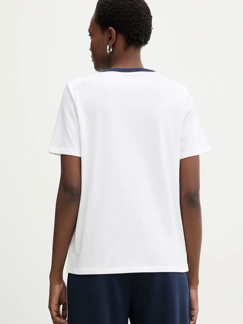 MICHAEL Michael Kors t-shirt bawełniany damski kolor beżowy MR651WT97J