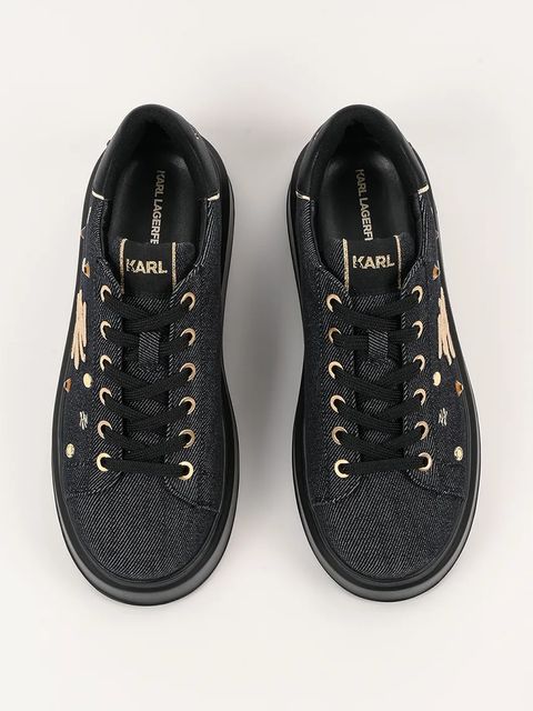 Karl Lagerfeld sneakersy ANAKAPRI damskie kolor czarny KL63528D