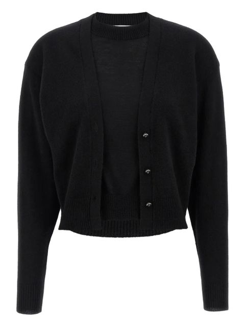 Rabanne crew-neck sweater - Black - zdjęcie produktu nr 1