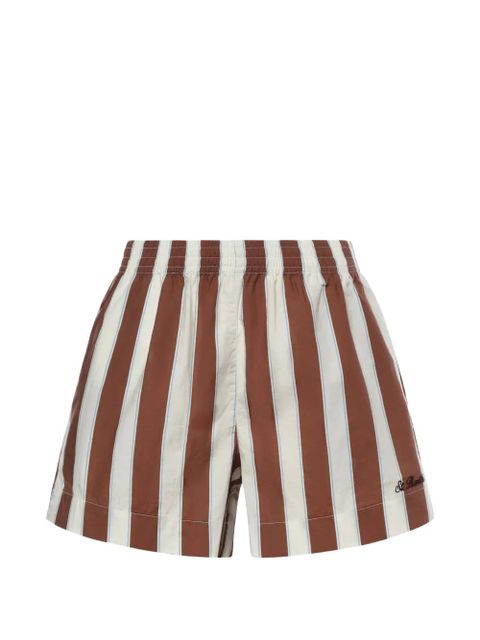 MC2 Saint Barth Meave striped shorts - Brown - zdjęcie produktu nr 1
