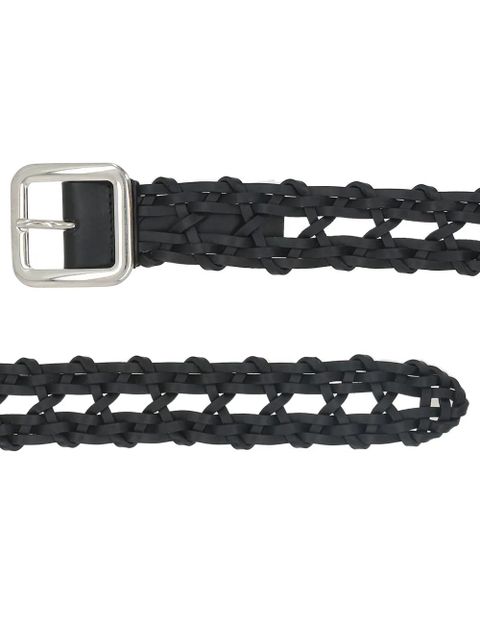 Jil Sander braided belt - Black