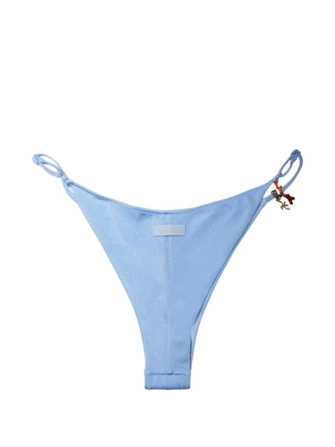 MC2 Saint Barth charm-embellished bikini - Blue - zdjęcie produktu nr 2