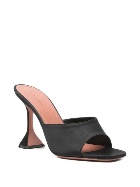 Amina Muaddi Lupita black sandals - zdjęcie produktu nr 2