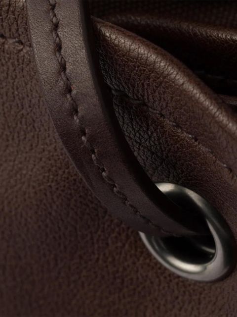 Prada large pockets shoulder bag - Brown