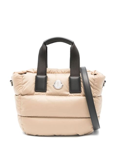 Moncler mini Caradoc tote bag - Neutrals - zdjęcie produktu nr 1